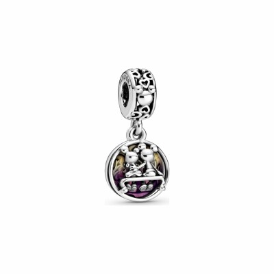 Charm Disney X Pandora Pendant Disney Mickey & Minnie Happily Ever After (happy End) en argent