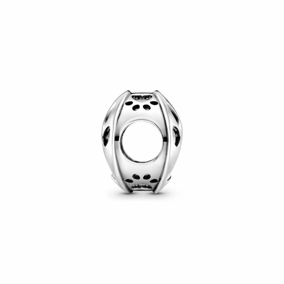 Charm Pandora Passions empreinte de patte ajouré en argent