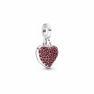 Charm Pandora Me pendant mon amour en argent et oxyde de zirconium