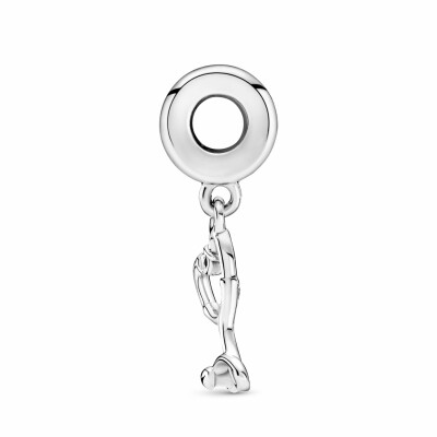 Charm Pandora Passions pendant cœur stéthoscope en argent et oxyde de zirconium