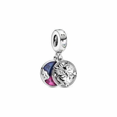 Charm Pandora Passions Pendant Double Licorne Magique