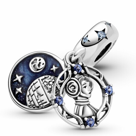 Charm Star Wars x Pandora Pendant Double Star Wars Princesse Leia