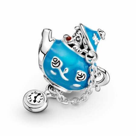 Charm Disney X Pandora Disney Alice Au Pays Des Merveilles, Théière Fête De Non-anniversaire en argent