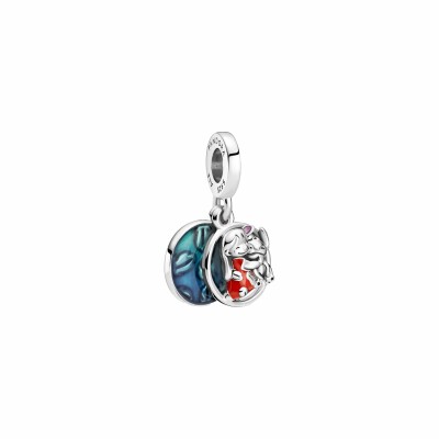 Charm Disney X Pandora Lilo & Stitch en argent