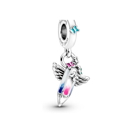 Charm Pandora avec pendentif crayon rêves d'avenir en argent