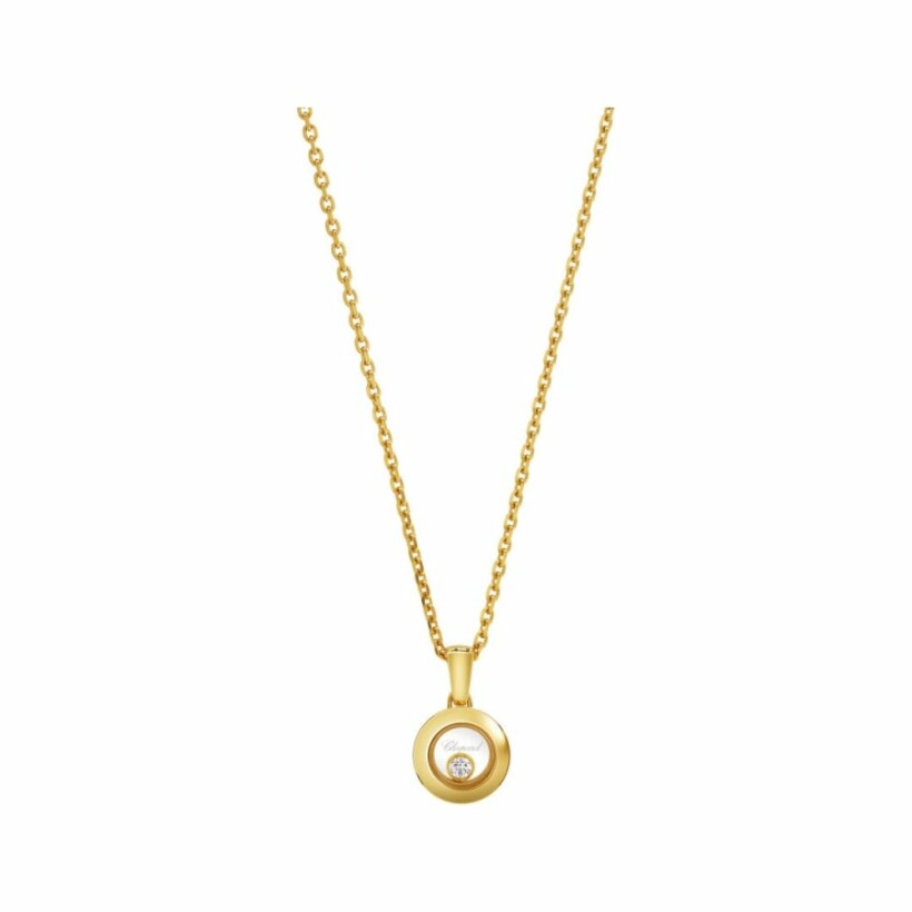 Chopard Happy Diamonds Iconse necklace, yellow gold