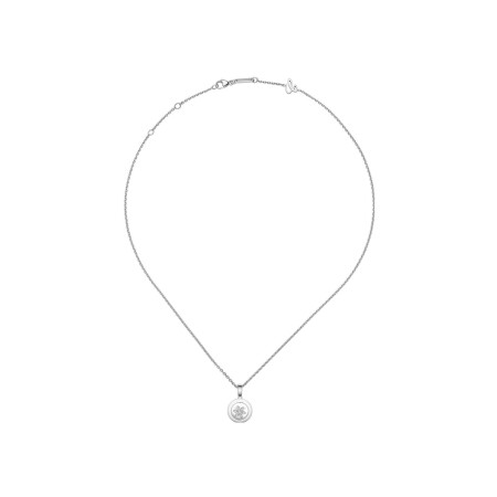 Chopard Happy Diamonds, white gold, diamonds necklace