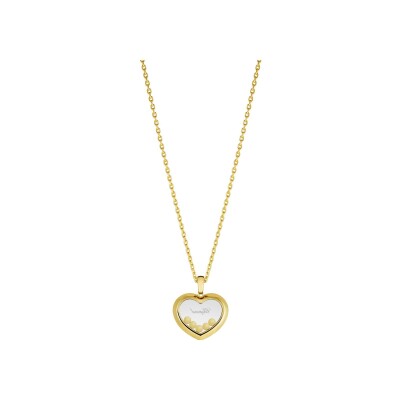 Pendentif Chopard Happy Diamonds en or jaune et diamants