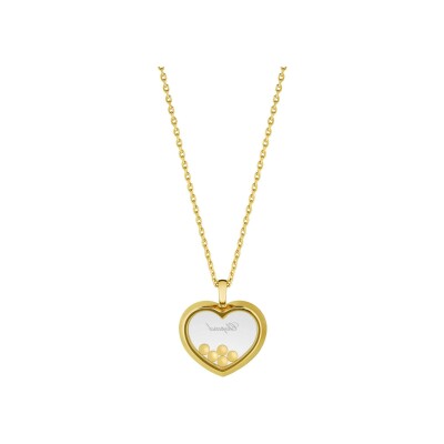 Pendentif Chopard Happy Diamonds en or jaune et diamants