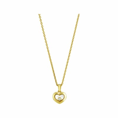 Pendentif Chopard Happy Diamonds Icons en or jaune et diamant