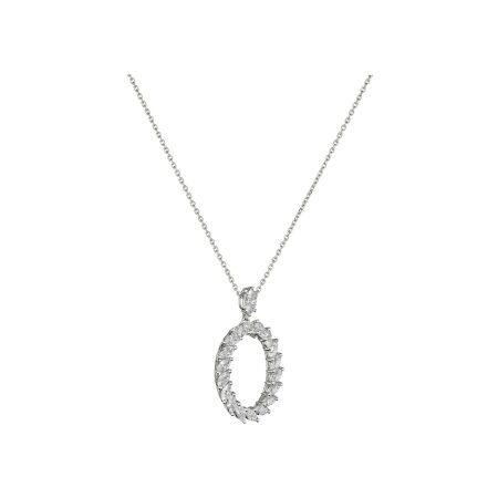 Collier Chopard L'Heure du Diamant en or blanc et diamants