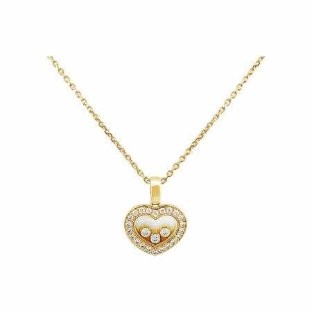 Chopard Happy Diamonds in yellow gold and diamonds Pendant