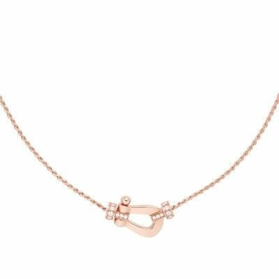 Collier FRED Force 10 en or rose et diamants