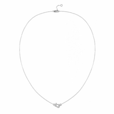 Collier FRED Force 10 en or blanc et diamants