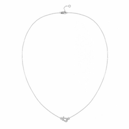 Collier FRED Force 10 en or blanc et diamants