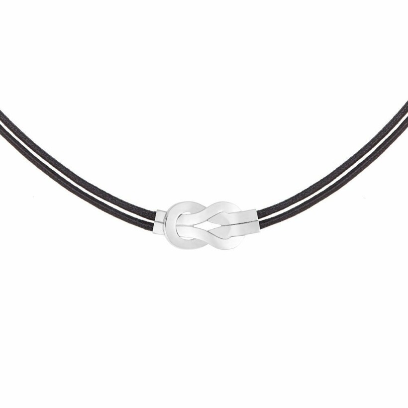 Collier FRED Chance Infinie en or blanc