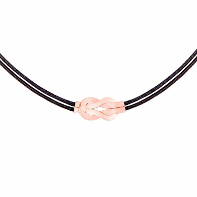 FRED Chance Infinie necklace, rose gold