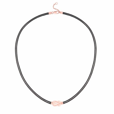 FRED Chance Infinie necklace, rose gold