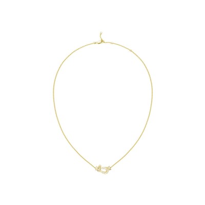 Collier FRED Force 10 en or jaune et diamants