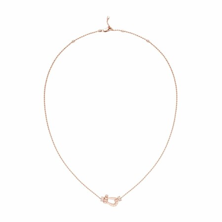 Collier FRED Force 10 en or rose et diamants