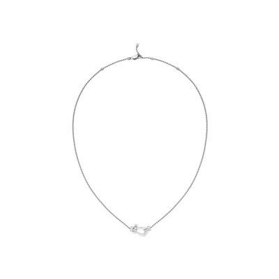 Collier FRED Force 10 en or blanc et diamants