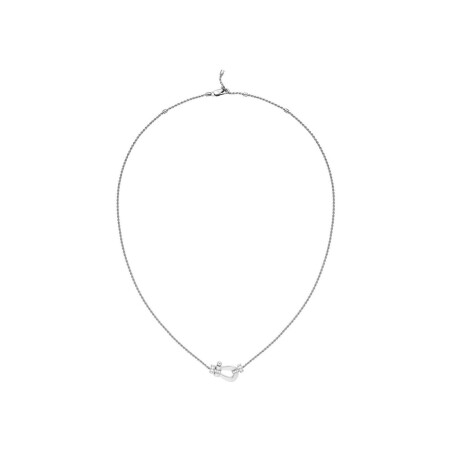 Collier FRED Force 10 en or blanc et diamants