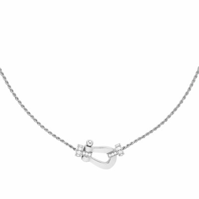 Collier FRED Force 10 en or blanc et diamants