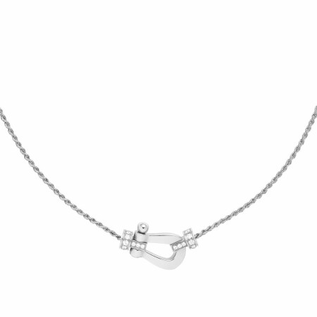 Collier FRED Force 10 en or blanc et diamants