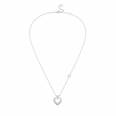 Collier Fred Pretty Woman MM en or blanc et pavé de diamants