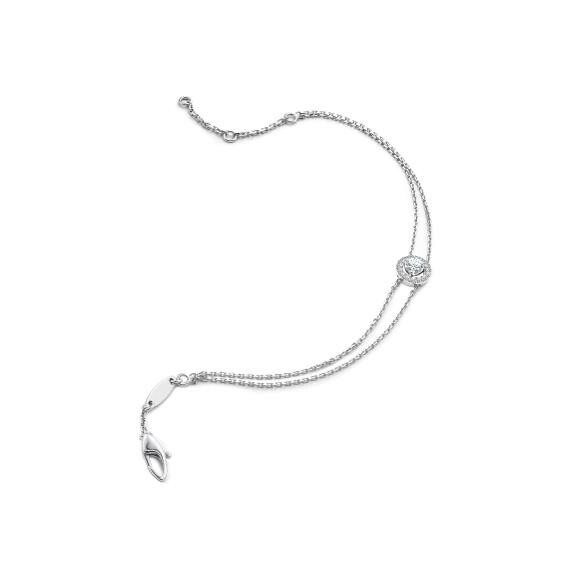 Bracelet B&F My Haute Joaillerie Sélection Sweet Love en or blanc et diamants