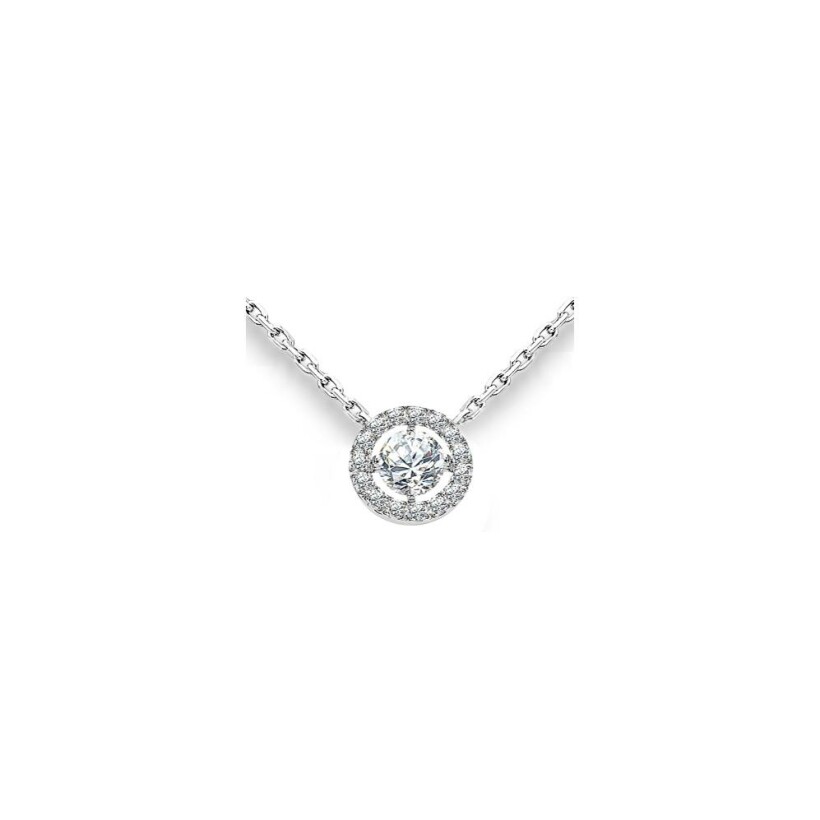 Pendentif B&F My Haute Joaillerie Sélection Sweet Love en or blanc et diamants