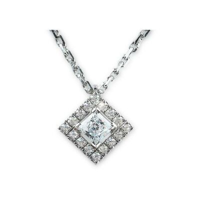 Collier en or blanc et diamants de 0.26ct