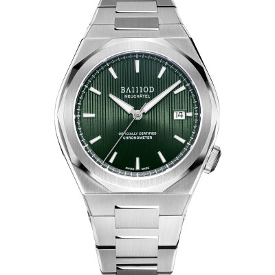 Montre BA111OD Chapitre 7.08B Forest Green Chronometer 