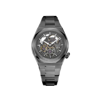 Montre BA111OD Chapitre 7.15B Anthracite Skeleton 