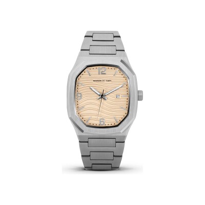 Montre Maison du Temps MTPhi Beige Acier