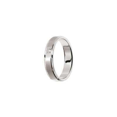Alliance Les Essentielles San Remo en platine, largeur 5mm