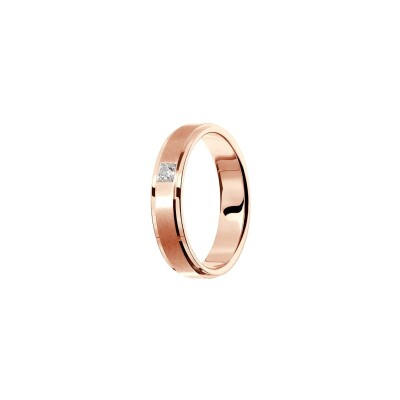Alliance Les Essentielles San Remo en or rose, largeur 5mm