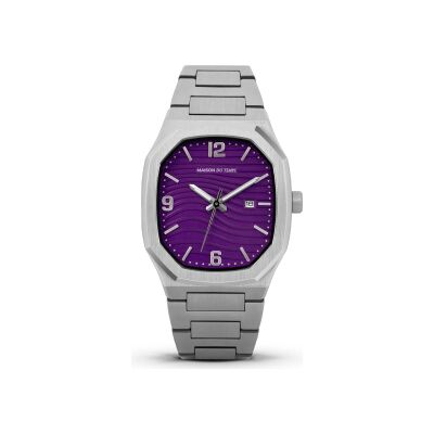 Montre Maison du Temps MTPhi Violet Acier