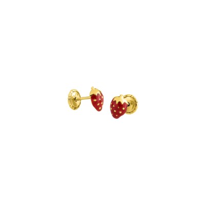 Boucles d'oreilles en or jaune