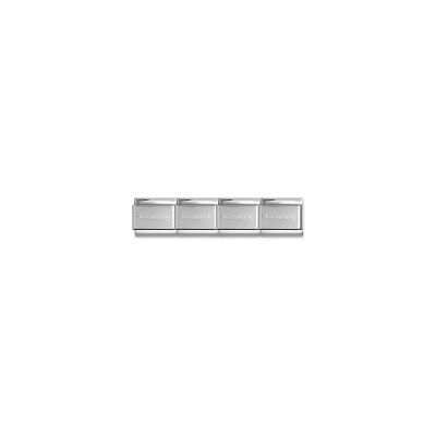 Charms Nomination Italy Composable Base en acier