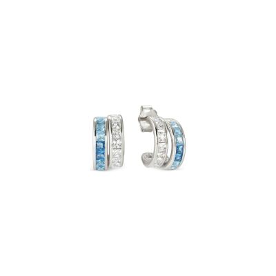 Boucles d'oreilles Nomination Italy Daytonight en argent et oxydes de zirconium