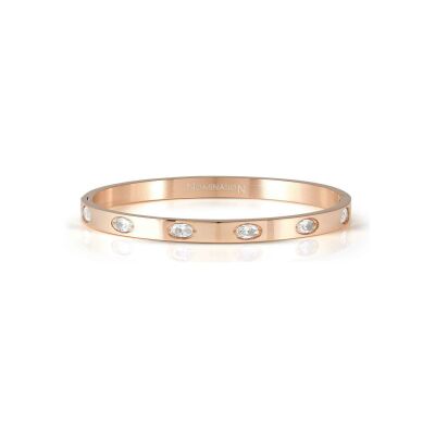 Bracelet jonc Nomination Italy Pretty Bangles en acier et oxydes de zirconium
