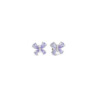 Boucles d'oreilles Nomination Italy Shine Me Up en argent et oxydes de zirconium