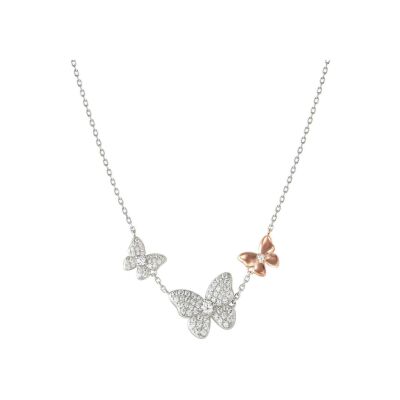 Collier Nomination Italy Sweetmadame en argent et oxydes de zirconium