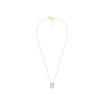 Collier Morganne Bello Alma en or jaune, nacre blanche et diamants