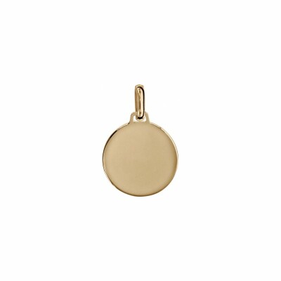 Pendentif rond en vermeil, 16mm