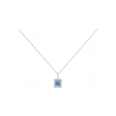 Collier Griffe Rouge en plaqué or et oxyde de zirconium