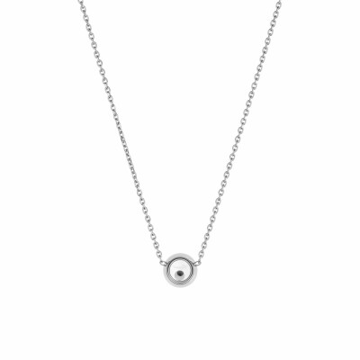 Chopard Happy Diamonds Icons necklace, white gold and diamonds