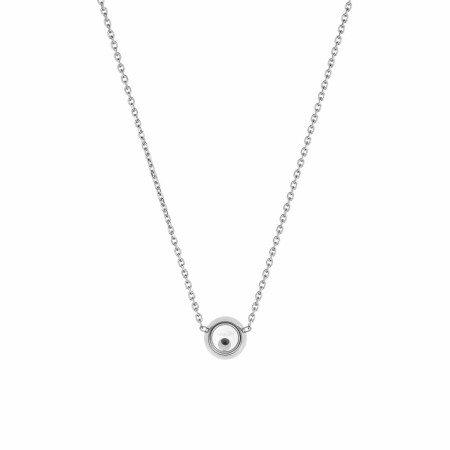 Collier Chopard Happy Diamonds Icons en or blanc et diamants