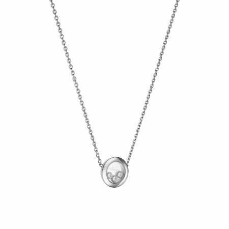 Chopard Happy Diamonds Icons necklace, white gold and diamonds